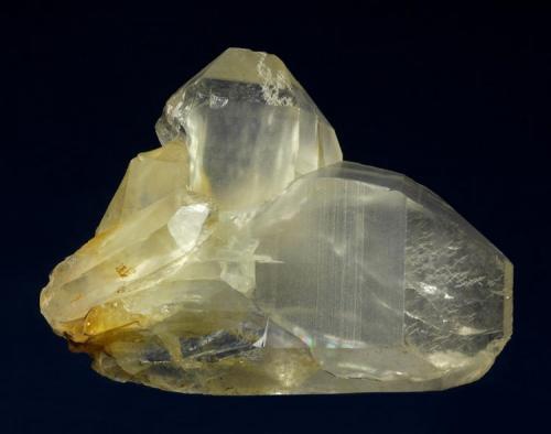 Quartz

Otome mining district, Miyamoto, Yamanashi Prefecture, Honshu, Japan

80.0 x 62.0 x 27.0 mm

This very large Quartz is from the late 1800s to early 1900s, when the original Japanese Quartz specimens were produced, from which Japan law twinning was initially described. This is an old classic. It is damaged on both on the lower-left side, on and just past the prismatic associate crystal’s termination; and has a slight cleave on the back of the other termination (not seen from front). Still, this is a superbly aesthetic, dramatic piece from Japan with great provenance. Formerly in the Richard Hauck collection, the old Frederick Canfield label dates this to 1914, though it probably came to him in an older collection. Old Canfield labels are rare, as he bequeathed his entire mineral collection, plus a $50,000 endowment for its support and enlargement, to the Smithsonian Institution. Under conditions of the will, the Smithsonian may not disperse any of his specimens. (Author: GneissWare)