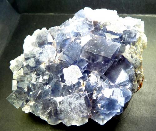 Fluorita<br />Matagalls Mine (Sant Marçal Mines), Sant Marçal, Viladrau, Comarca Osona, Gerona / Girona, Catalonia / Catalunya, Spain<br />110x85 mm Cr.  Gr. 20 mm.<br /> (Autor: Jesus Franquesa Baucells)