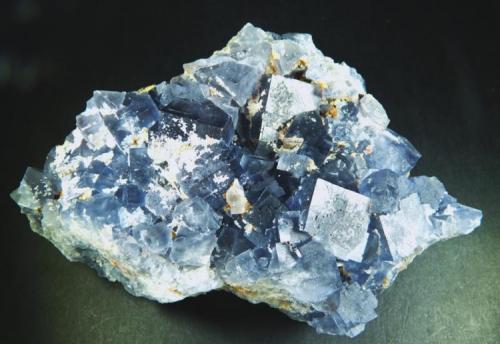 Fluorita.<br />Mina Matagalls (Minas de Sant Marçal), Sant Marçal, Viladrau, Comarca Osona, Gerona / Girona, Cataluña / Catalunya, España<br />100 x 70 mm.<br /> (Autor: Jesus Franquesa Baucells)