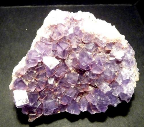 Fluorita<br />Matagalls Mine (Sant Marçal Mines), Sant Marçal, Viladrau, Comarca Osona, Gerona / Girona, Catalonia / Catalunya, Spain<br />85 x 75 mm.<br /> (Autor: Jesus Franquesa Baucells)