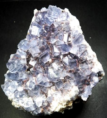 Fluorita<br />Matagalls Mine (Sant Marçal Mines), Sant Marçal, Viladrau, Comarca Osona, Gerona / Girona, Catalonia / Catalunya, Spain<br />85 x 75 mm.<br /> (Autor: Jesus Franquesa Baucells)