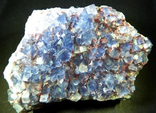 Fluorita<br />Matagalls Mine (Sant Marçal Mines), Sant Marçal, Viladrau, Comarca Osona, Gerona / Girona, Catalonia / Catalunya, Spain<br />100 x 70 mm.<br /> (Autor: Jesus Franquesa Baucells)