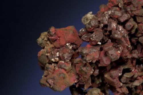 Copper
Great Sand Bay, Eagle Harbor, Lake Superior, Michigan
close up of what appears to be an octahedral crystal but is probably a dodecahedron... (Author: John Jaszczak)