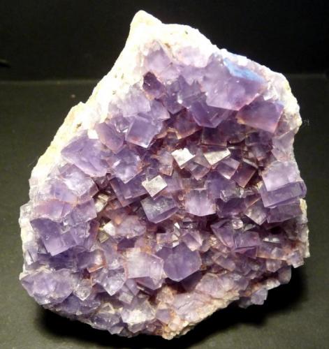 Fluorita<br />Matagalls Mine (Sant Marçal Mines), Sant Marçal, Viladrau, Comarca Osona, Gerona / Girona, Catalonia / Catalunya, Spain<br />85 x 75 mm.<br /> (Autor: Jesus Franquesa Baucells)