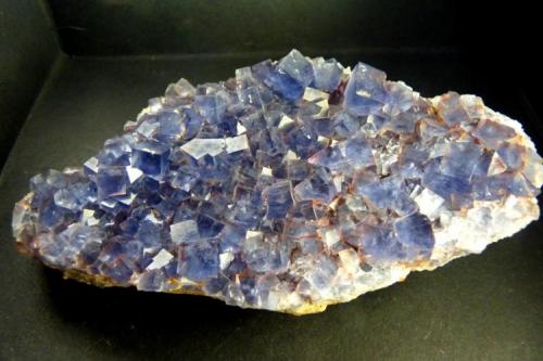 Fluorita<br />Matagalls Mine (Sant Marçal Mines), Sant Marçal, Viladrau, Comarca Osona, Gerona / Girona, Catalonia / Catalunya, Spain<br />120x60 mm.<br /> (Autor: Jesus Franquesa Baucells)