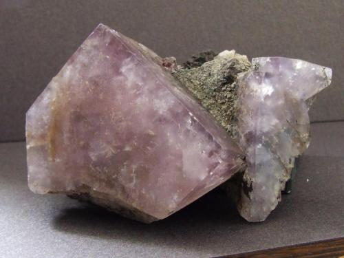 Fluorite
Heights Quarry, Westgate, Weardale, Co Durham, England, UK.
80 x 55 mm (Author: nurbo)