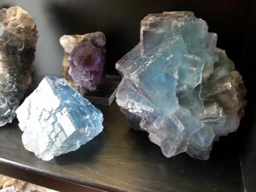 Fluorita
Geoda de las Monjas, Mina La Viesca, Asturias, España
cristales hasta 15cm (Autor: Raul Vancouver)