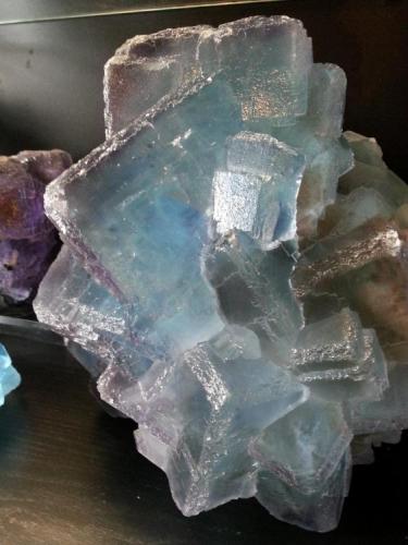 Fluorita
Geoda de las Monjas, Mina La Viesca, Asturias, España
35x25, cristales de 13cm de arista (Autor: Raul Vancouver)