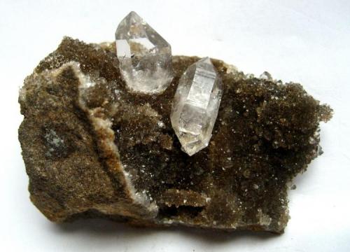 Quartz
Crystal Grove Diamond Mine, St Johnsville, Montgomery Co., New York, USA
Specimen size 5 cm (Author: Tobi)