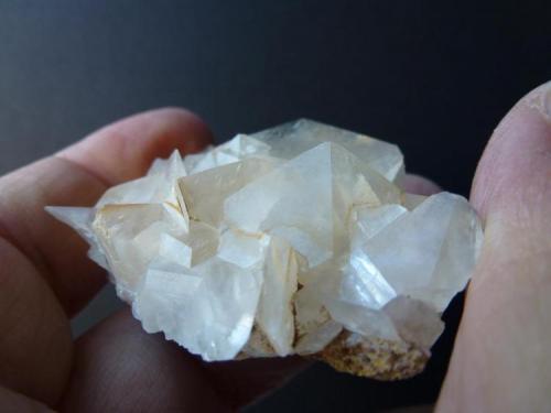 Calcita<br />Canteras de mármol, Estremoz, Distrito Évora, Província Alentejo Central, Región Alentejo, Portugal<br />5 x 5 cm.<br /> (Autor: javier ruiz martin)