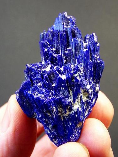 Azurite
Tsumeb, Namibia
53 x 15 x 14 mm (Author: Pierre Joubert)