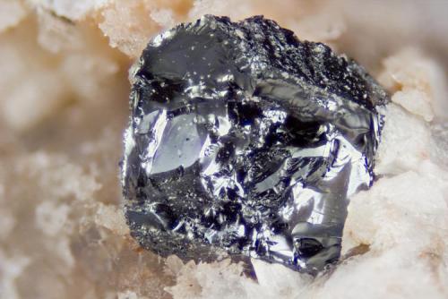 Hematite
Poudrette quarry (Demix quarry; Uni-Mix quarry; Desourdy quarry; Carrière Mont Saint-Hilaire), Mont Saint-Hilaire, Rouville RCM, Montérégie, Québec, Canada
FOV=3mm (Author: Doug)