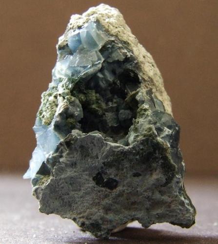 Blue Quartz
La Juanona quarry, Antequera, Málaga, Andalusia, Spain
23 x 15 mm (Author: nurbo)