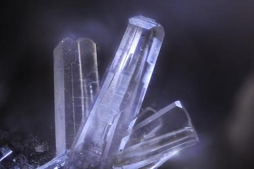 Aragonito.
Concesión La Cena del Depósito, Cerro Minado, Cuesta Alta, Huercal Overa, Almería, Andalucía, España.
Campo de visión 2,2 mm. (Autor: Juan Miguel)