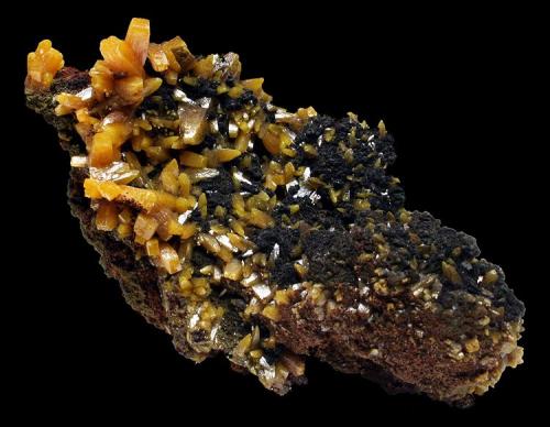 Wulfenite
Level 6, Ojuela Mine, Mapimí, Mun. de Mapimí, Durango, Mexico
8x5 cm.
Fot. & Col. Juan Hernandez.
Adquired in July of 2009. (Author: supertxango)