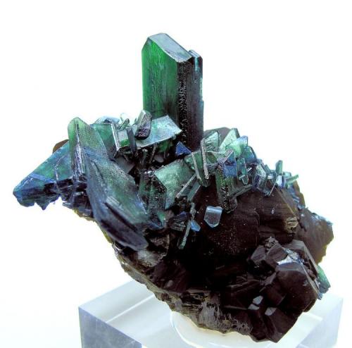 Vivianite, siderite
Colavi Mine, Machacamarca, Cornelio Saavedra, Potosí, Bolivia
78 mm x 65 mm (Author: Carles Millan)