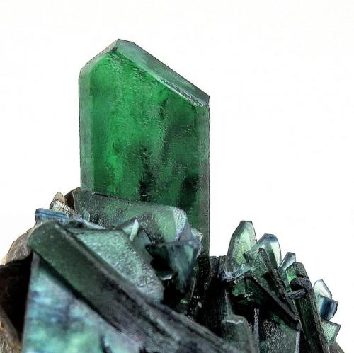 Vivianite, siderite
Colavi Mine, Machacamarca, Cornelio Saavedra, Potosí, Bolivia
78 mm x 65 mm

Partial view from the left (Author: Carles Millan)