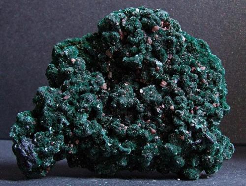 Atacamite and Calcite
Mt Gunson, Stuart Shelf Area, Andamooka Rangle, Lake Torrens Region, South Australia, Australia.
70 x 50 mm (Author: nurbo)