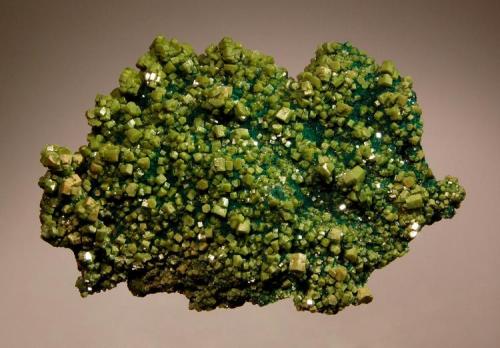 Pyromorphite
Brown’s Open Pit, Rum Jungle, N. Territory, Australia
4.7 x 6.8 cm.
From the "Emerald Pocket" find in 2010 (Author: crosstimber)