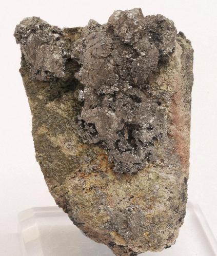 Löllingita - 
Mina La Bermeja - Burguillos del Cerro - Badajoz - Extremadura - España - 
6,5 x 4,4 x 4,2 cm (Autor: Martí Rafel)