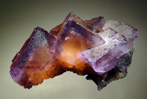 Fluorite
Annabel Lee Mine, Harris Creek Sub-District, Hardin Co., Illinois
7.1 x 12.5 cm.
Mined in 1989. (Author: crosstimber)