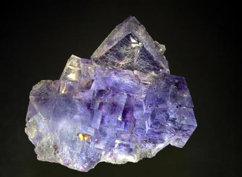 Fluorite
Minerva No. 1 Mine, Cave In Rock Sub-District, Hardin Co., Illinois
6.5 x 7.5 cm.
Mined in 1993 from the Cross-cut Orebody. (Author: crosstimber)