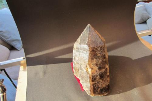 Smokey Quartz
Spruce Hill, Albany Co., New Hampshire, USA
17 cm. (Author: vic rzonca)