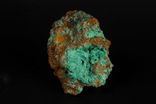 Malaquita
Mina Ojuela, Mapimí, Durango, México
11x9 cm (Autor: victor chaul chamut)