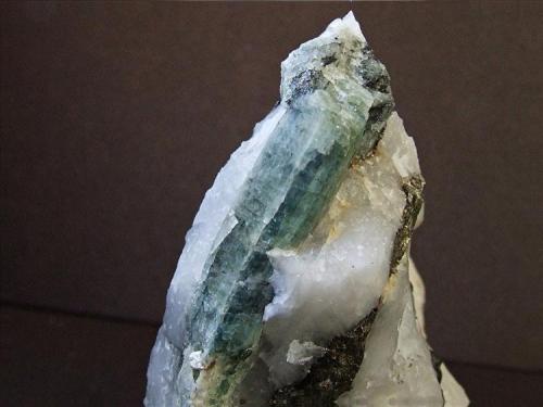 Apatite, Woframite, Arsenopyrite.
Carrock Mine, Carrock Fell, Caldbeck Fells, Cumbria, England, UK.
Apatite to 35 mm (Author: nurbo)