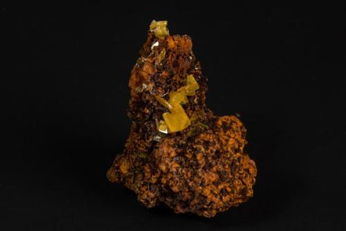 Wulfenita
Mina Ojuela, Mapimí, Durango, México
7x6 cm (Autor: victor chaul chamut)