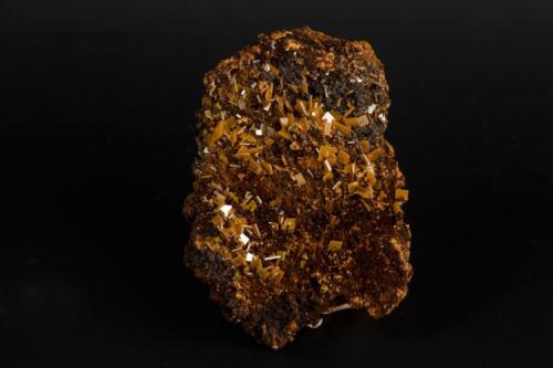 Wulfenita
Mina Ojuela, Mapimí, Durango, México
13x10 cm (Autor: victor chaul chamut)