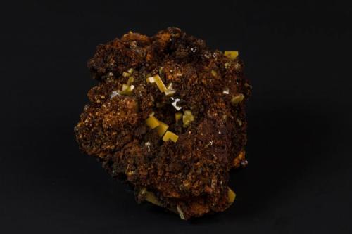 Wulfenita
Mina Ojuela, Mapimí, Durango, México
11x9 cm (Autor: victor chaul chamut)