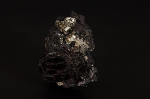 Pirita con Zinc
Mina Ojuela, Mapimí, Durango, México
9x7 cm (Autor: victor chaul chamut)