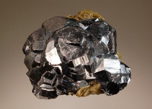 Galena with siderite
Neudorf, Harzgerode, Saxony-Anhalt, Germany
5.8 x 6.2 cm. (Author: crosstimber)