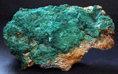 Atacamite
Dooneen Mine, Allihies, Beara Peninsula, Co. Cork, Ireland, UK
100 x 60 mm (Author: nurbo)