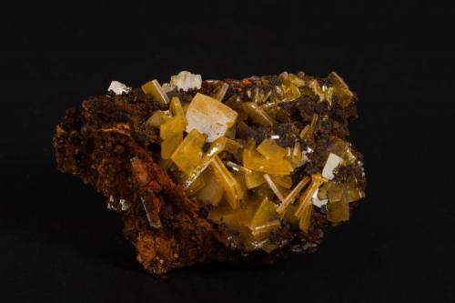 Wulfenita
Mina Ojuela, Mapimí, Durango, México
8x6 cm (Autor: victor chaul chamut)