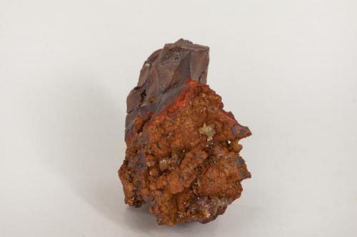 Adamita  manganesífera
Mina Ojuela, Mapimí, Durango, México
8x8 cm (Autor: victor chaul chamut)