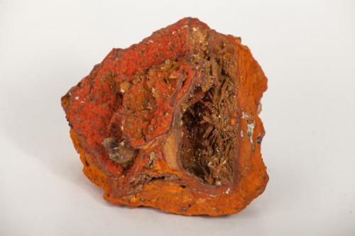 Adamita  manganesífera
Mina Ojuela, Mapimí, Durango, México
12x11 cm
Otra vista de la pieza anterior (Autor: victor chaul chamut)