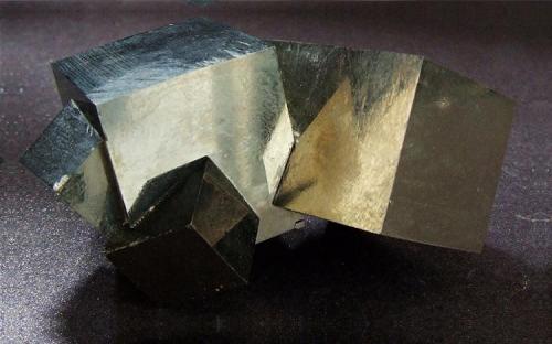 Pyrite,
Navajun, La Rioja, Spain.
Cubes to 22 mm (Author: nurbo)