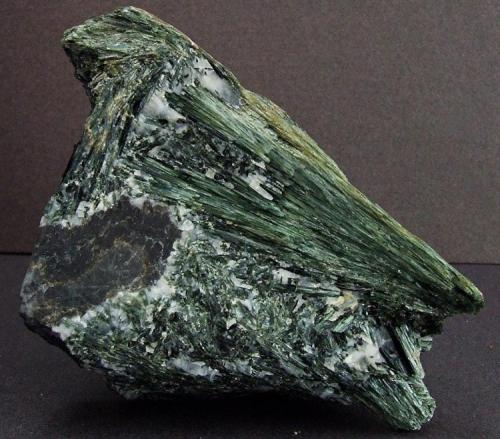 Actinolite.
Vegarshei, Aust-Agder, Norway.
80 x 60 mm (Author: nurbo)