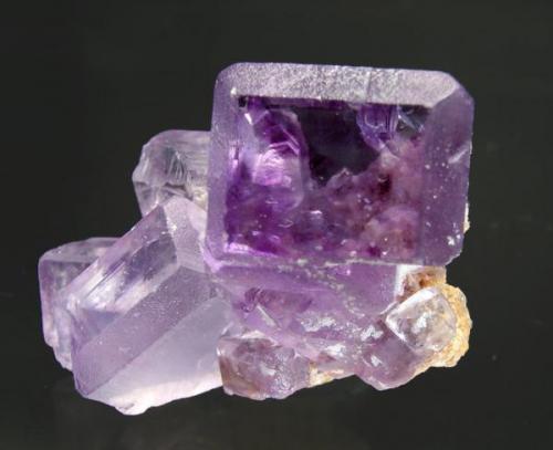 Unusual Fluorite from La Collada, Filón Josefa-Veneros, Asturias, Spain
Mined about 1974
Photo: Reference Specimens -> http://www.fabreminerals.com/specimens/RSSFL-spanish-fluorite-notable-specimens.php#B9RH2 (Author: Jordi Fabre)