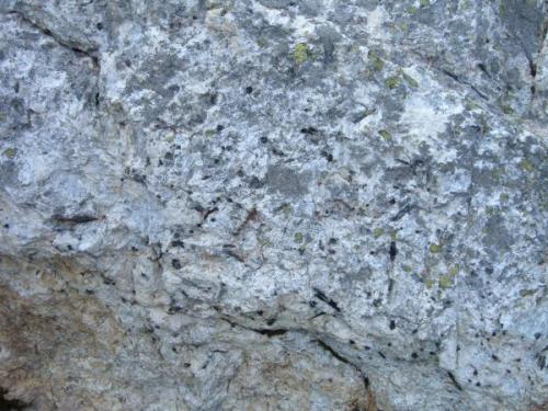 View of the beryl bearing pegmatite (Author: thecrystalfinder)