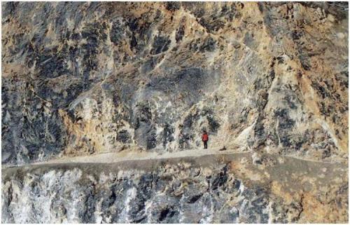 The »Calcite« quarry in Stahovica (Author: Leon56)