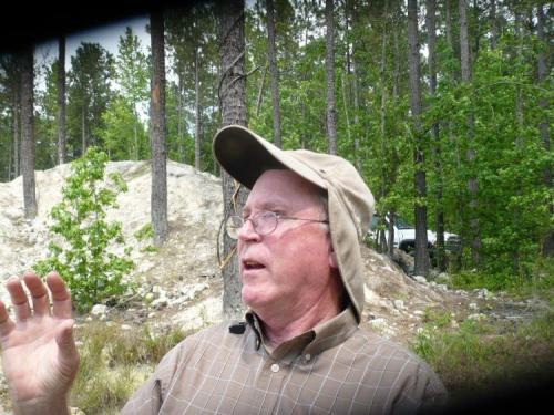 Professor Cook lecturing (Author: John S. White)