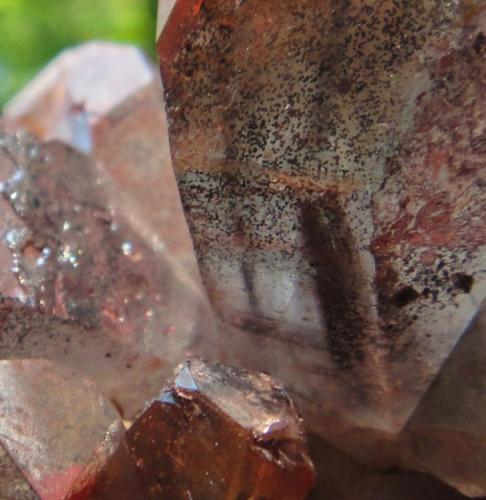 Quartz with Hematite + Golden/Clear Rutile
Lake Bonaparte State Forest
58 x 53 x 50 in MM (Author: NYFineMineralExchange)