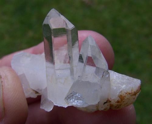 Quartz
Western Cape, Ceres
43 x34 x 26 mm
The above specimen at another angle (Author: Pierre Joubert)