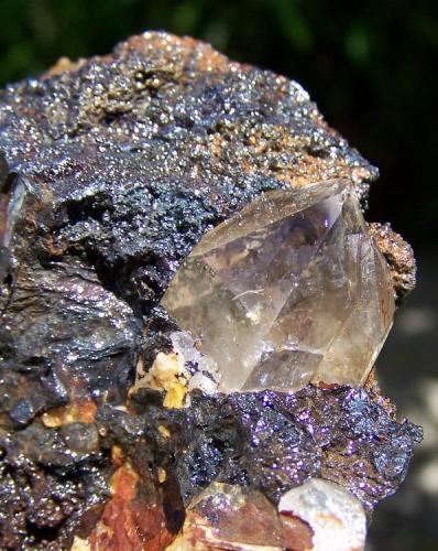 Manganese ore?and quartz
Ceres, Western Cape, SA
The same specimen as above (Author: Pierre Joubert)