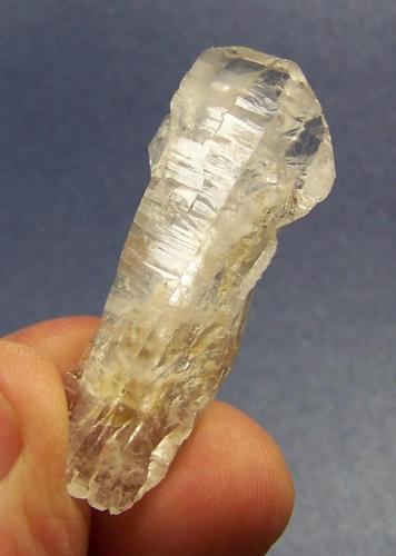 Quartz
Villiersdorp, Western Cape, SA
50 x 18 x 09 mm (Author: Pierre Joubert)