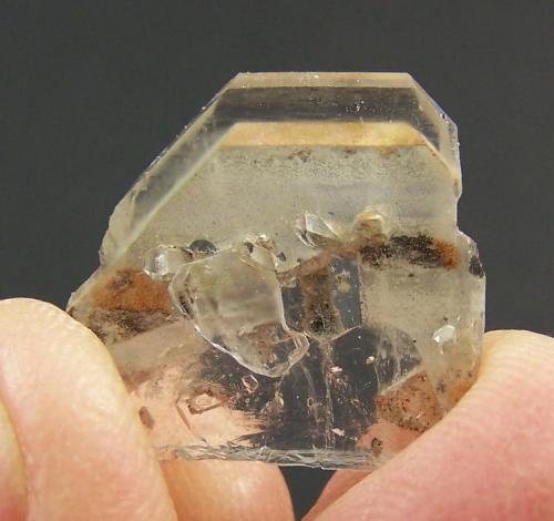 Quartz with phantom
Ceres, Western Cape, SA
16 x 16 x 02 mm (Author: Pierre Joubert)