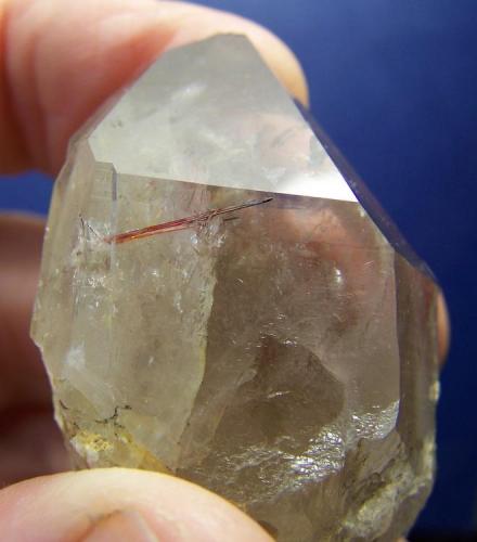 Quartz with Rutile
Van Rhynsdorp, Western Cape, South Africa
56 x 33 x 24 mm (Author: Pierre Joubert)